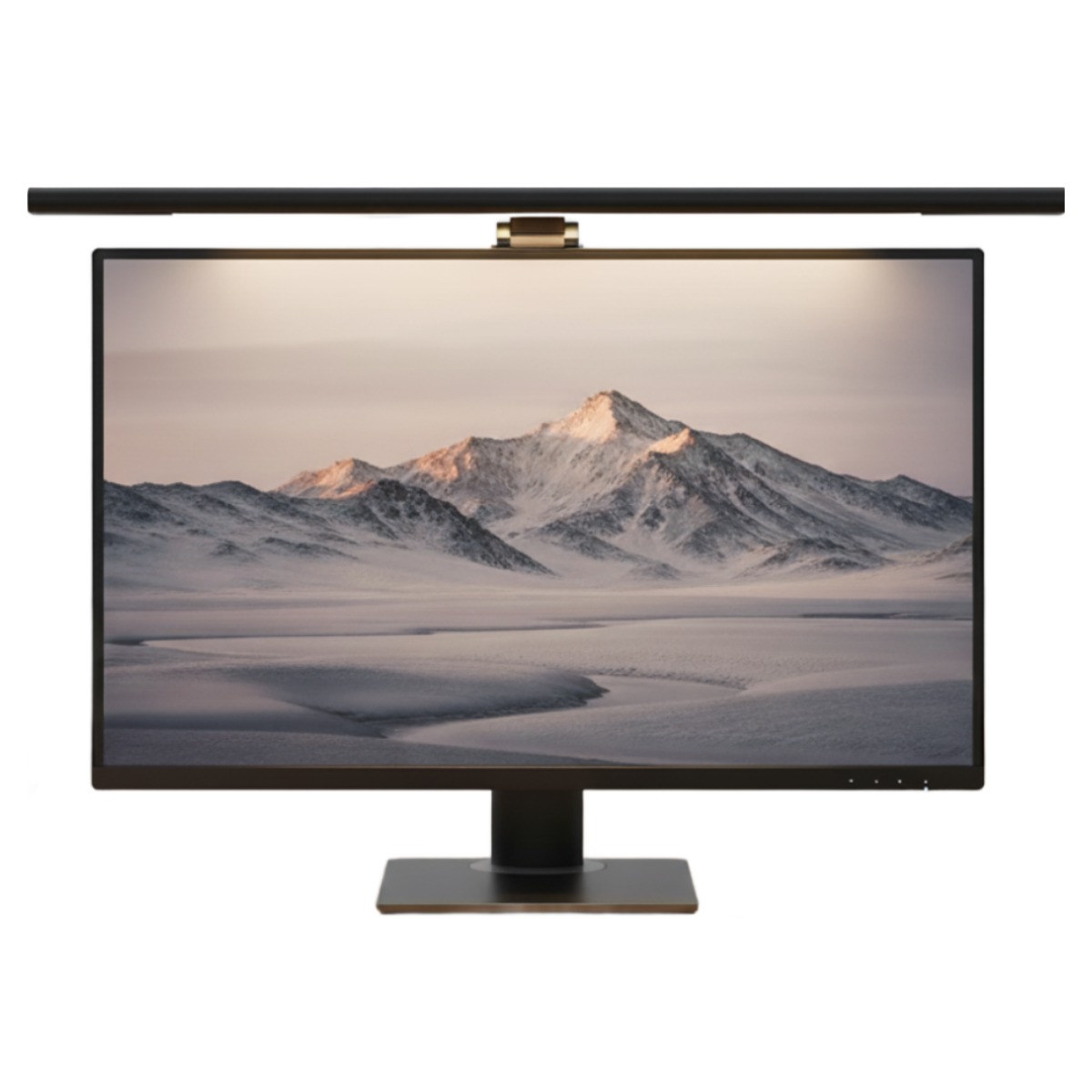 고오 밝기조절 LED 모니터 조명, 1개, 블랙 55cm 35,000원