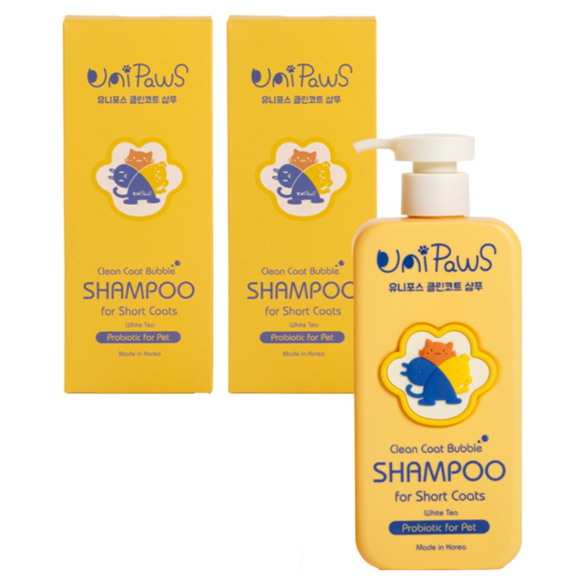 유니포스 클린코트 샴푸 반려동물 샴푸 for 단모, 숏 코트 48,000원