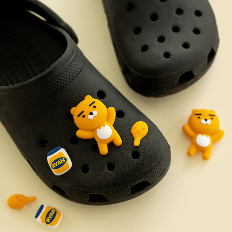 카카오프렌즈 실리콘 참 세트 신발꾸미기 4,350원