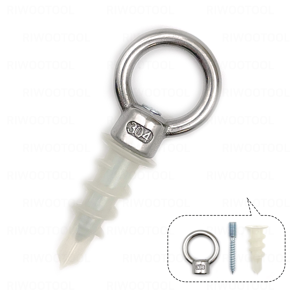 리우툴 석고보드 아이너트 피스 세트 천공 앙카 총알피스 석고 벽 천장 스텐 고리 고정 자천공 나사 앵커 행잉플랜트, 1세트 1,090원