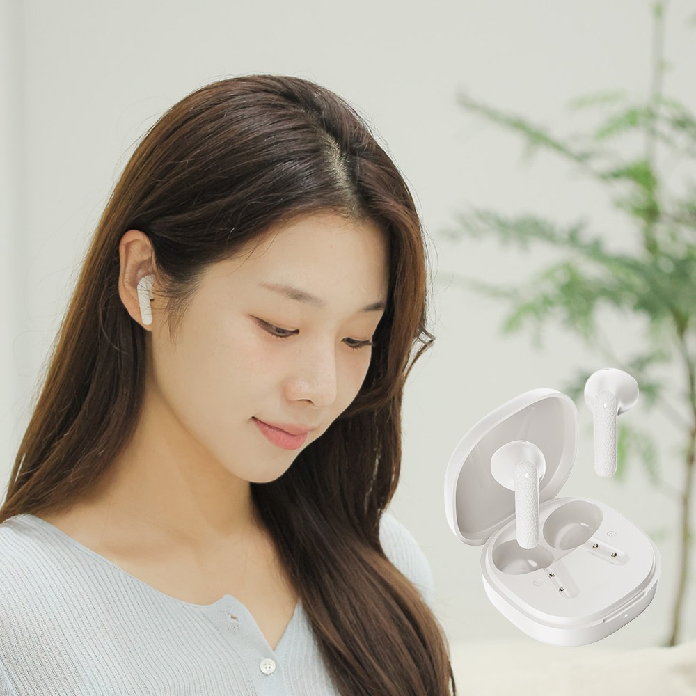 QCY AIR 블루투스 무선 이어폰 오픈형 T41, 크림화이트 20,900원