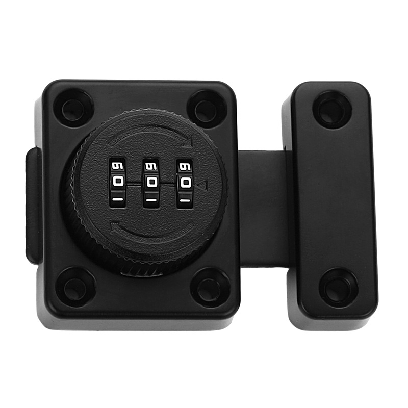 하비토 다이얼 무타공 서랍 잠금장치 냉장고 서랍장 시건장치, 블랙, 1개 13,540원