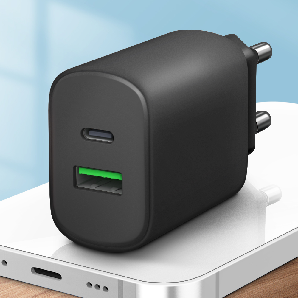 홈플래닛 20W 2포트 PD 고속충전기 (애플 아이폰 호환), 현재가 6,190원