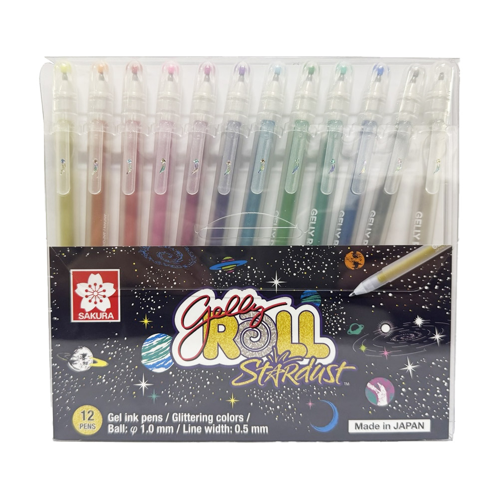 사쿠라 겔리롤 1.0 스타더스트 XPGB-12ST 12색, 세트 12,500원