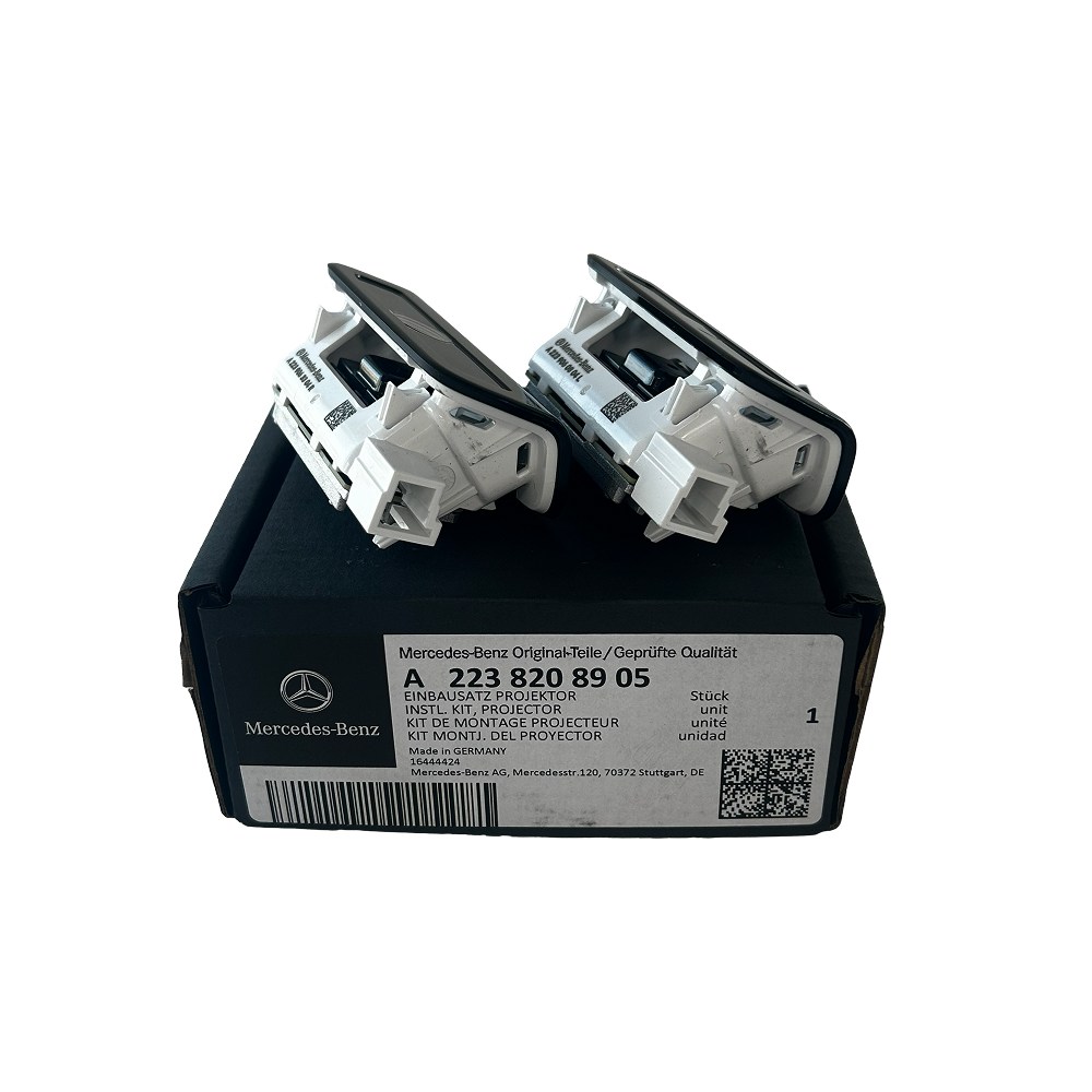 벤츠 전용 순정부품 LED 도어 프로젝터 빔 로고 도어라이트 웰컴라이트 2개 1SET 289,000원