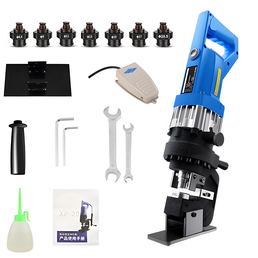 파워공구 전동 유압펀칭기 1800W 18T 유압천공기 208,000원