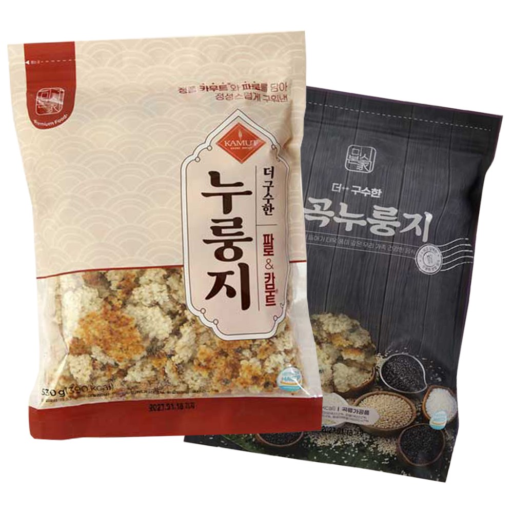 [KLEVASHARP] 미식본가 오곡 파로 누룽지 아침밥 대용 간편식, 2세트, 2.12kg 54,600원