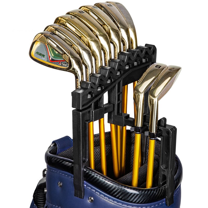 골타 골프채정리 아이언홀더 골프채걸이 클럽거치대 캐디백 정리 클럽손상방지 보관 고정 프로텍터, 블랙, 1개 18,400원