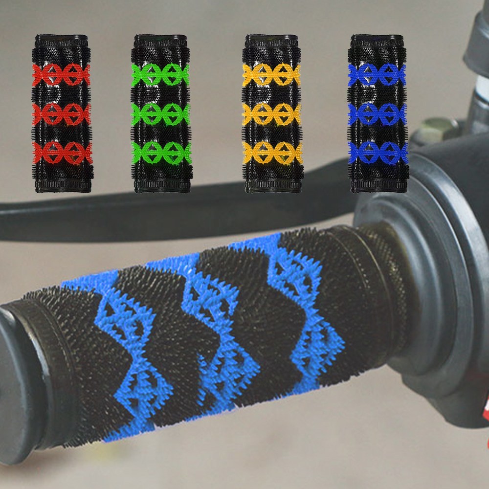수항 오토바이 자전거 손잡이 핸들그립 미끄럼방지 고무 깔깔이, 1개, 현재가 960원