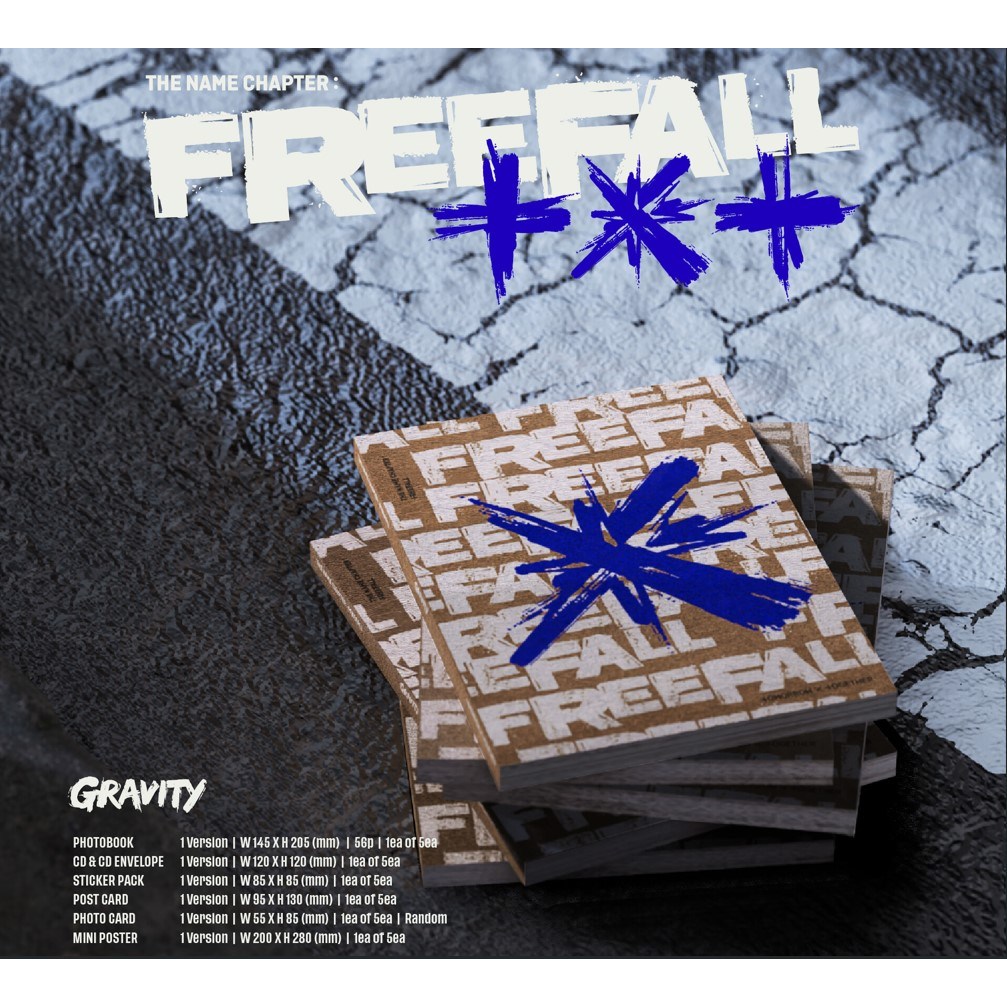 투바투 앨범 정규3집 이름의 장 FREEFALL 프리폴 TXT 투모로우바이투게더 그래비티버전 10,900원