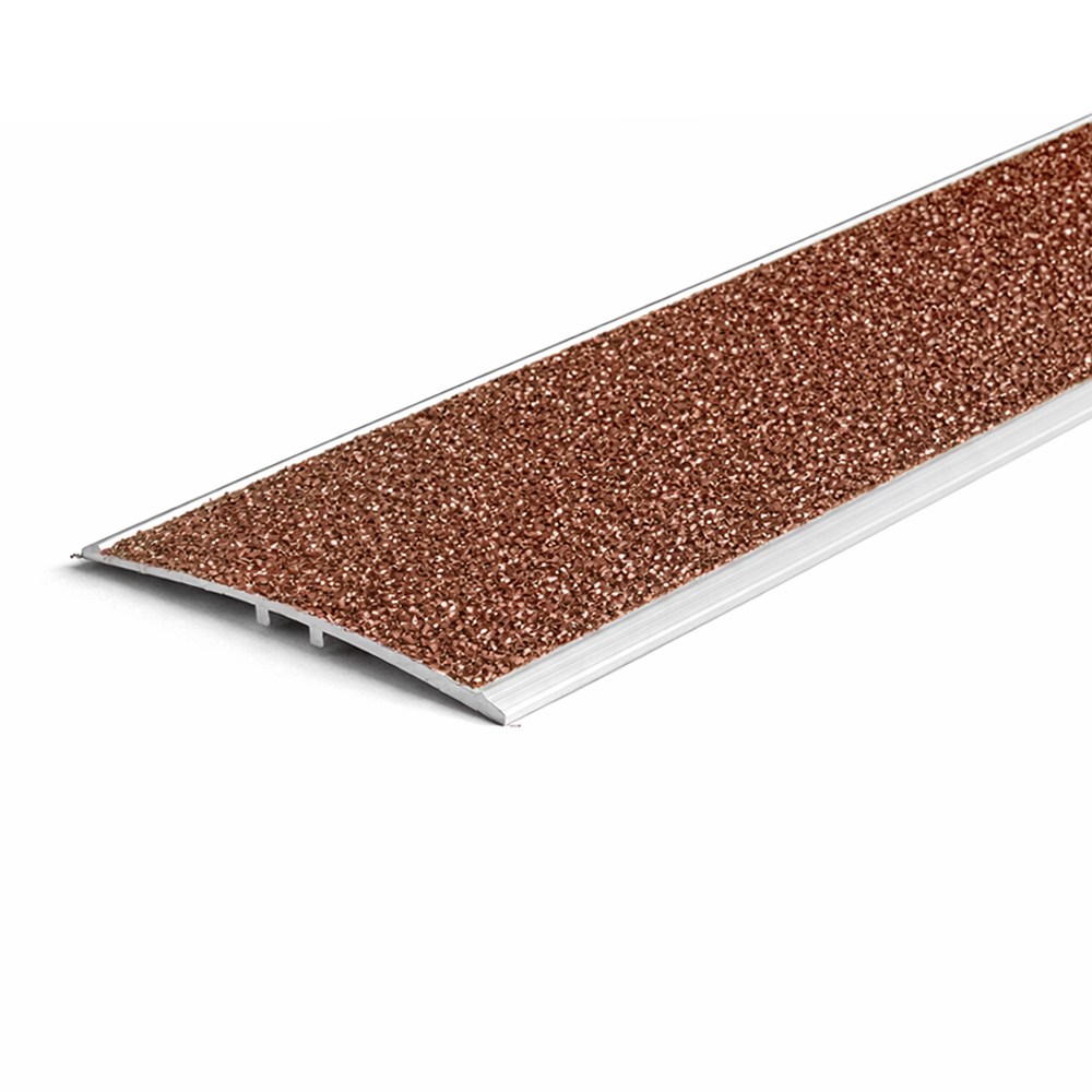 에스티씨(STC) 일자형세라믹논슬립,평형논슬립,계단논슬립,미끄럼방지,알루미늄 평면논슬립,세라믹논슬립,학교,병원,경사논슬립,호텔,산책길,지하철,아파트,둘레길,산사, 브라운, 50개 472,500원