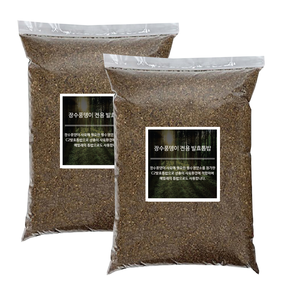 벅스프린스 장수풍뎅이키우기 C2발효톱밥 4L 6,580원