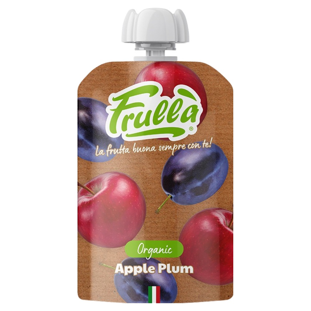푸루라 100% 유기농 생과일 퓨레, 혼합맛(사과/자두), 100g, 1개 3,900원
