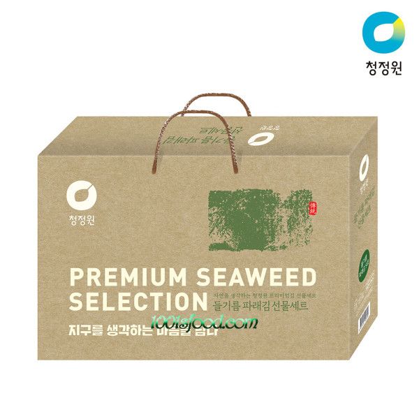 청정원 들기름파래김9호 25년 설 선물세트 19,600원