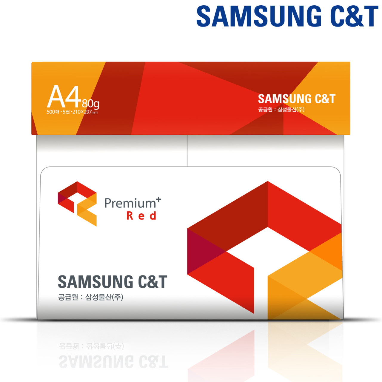 삼성물산 복사용지 레드 80g a4용지 2500매, A4, 80g 25,400원