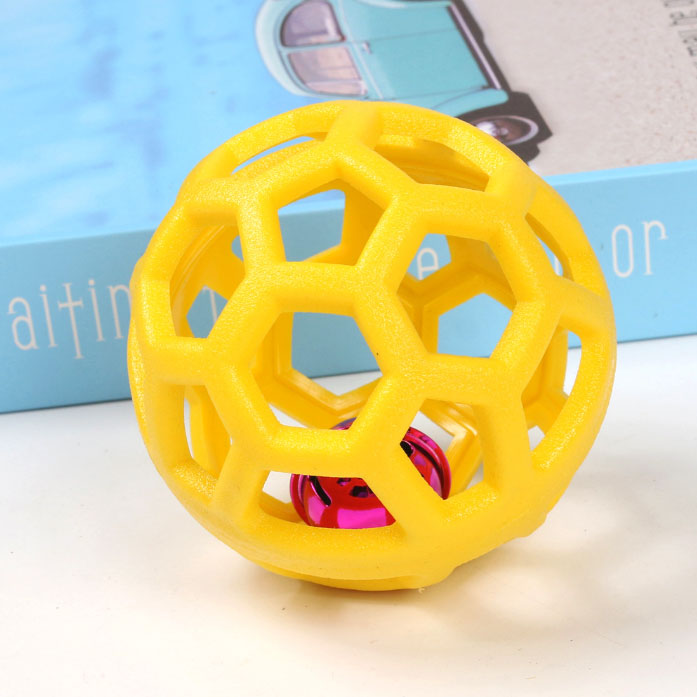 마더라이크 애완동물 장난감 방울공 볼 반려동물 애견공, 1개, 옐로우 5,900원