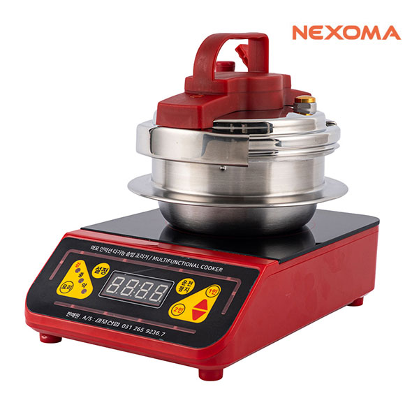 넥소마 미니 압력 솥밥 기계 전용 인덕션 포함 1인용 스텐 통주물 자동 취사 348,000원