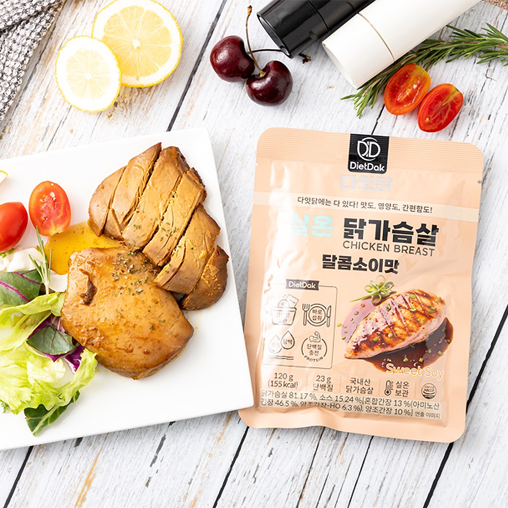 다잇닭 실온 닭가슴살, 20팩 48,000원