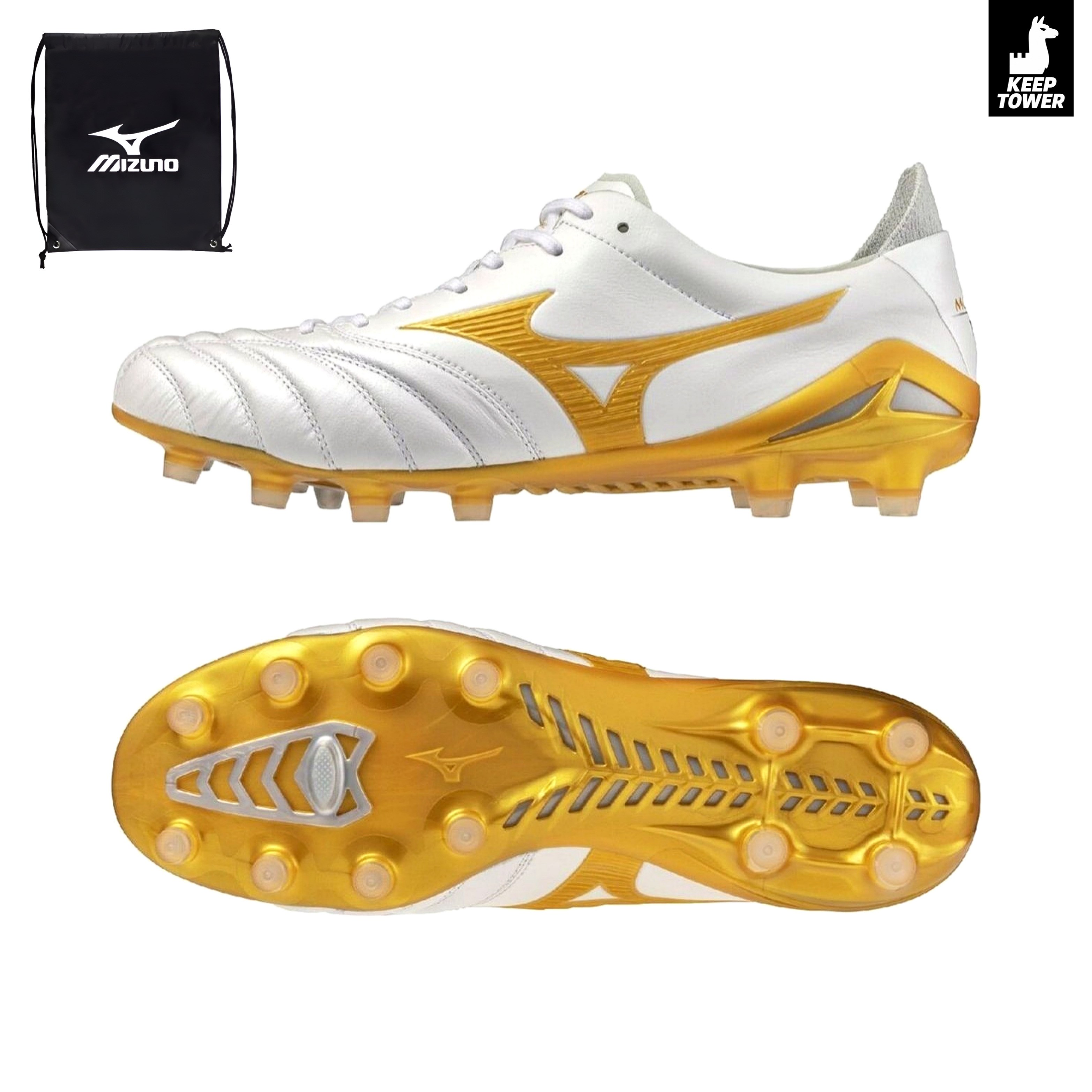 미즈노 모렐리아 네오4 재팬 MD 캥거루가죽 축구화 GOLD 선수용 309,000원