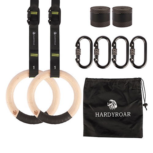 하디로어 프리미엄 우드 짐링 세트, 혼합색상, 1세트, 현재가 55,390원