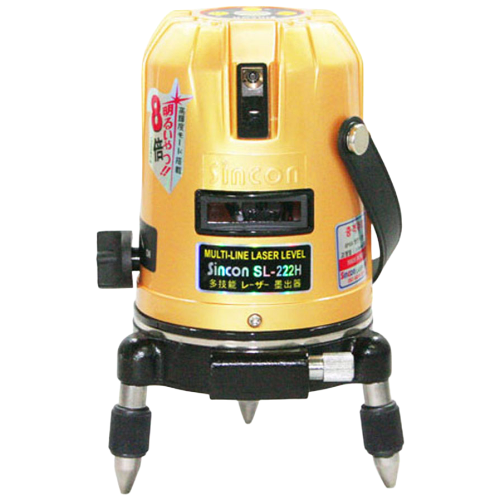 [SINCON] 수직4 수평1 포인트2 정면40MW 산요다이오드 레이저레벨기 SL222H, 1개, SL-222H 169,000원