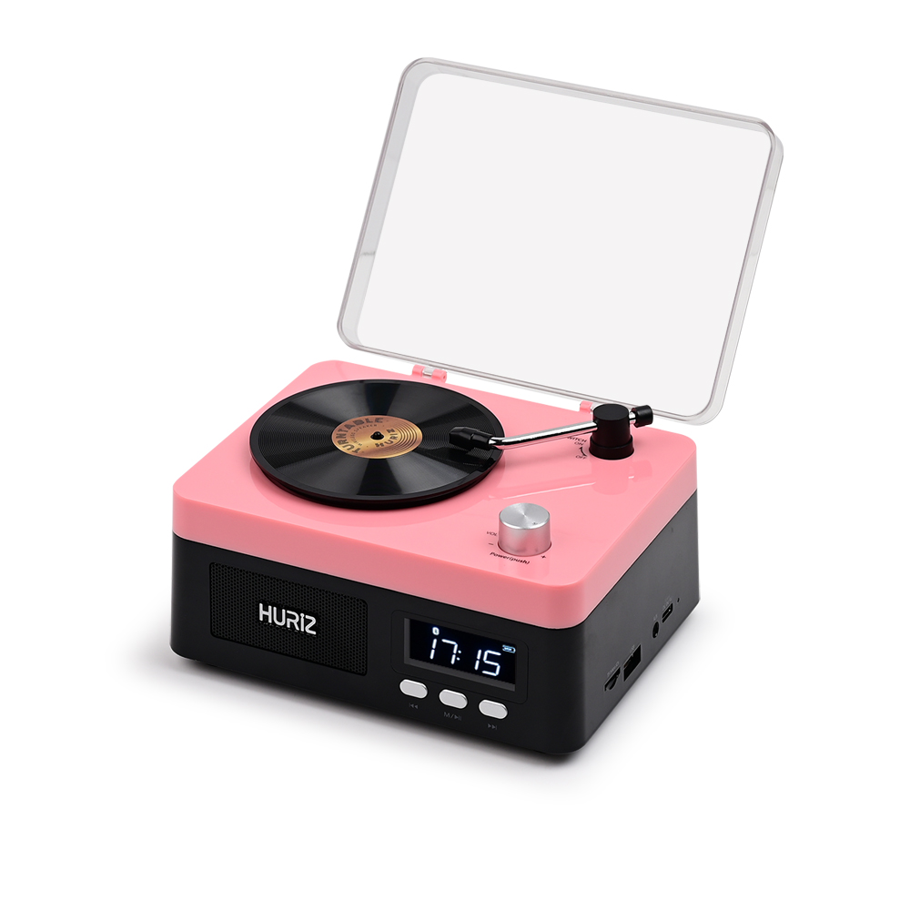 휴라이즈 휴대용 미니 턴테이블 올인원 블루투스 스피커 69,000원