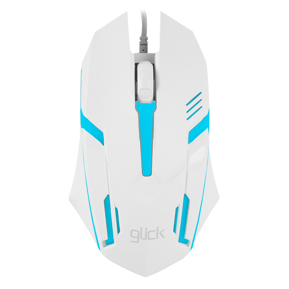 지클릭커 슈퍼히어로 CT170 게이밍 LED 유선 마우스 화이트 2,800원