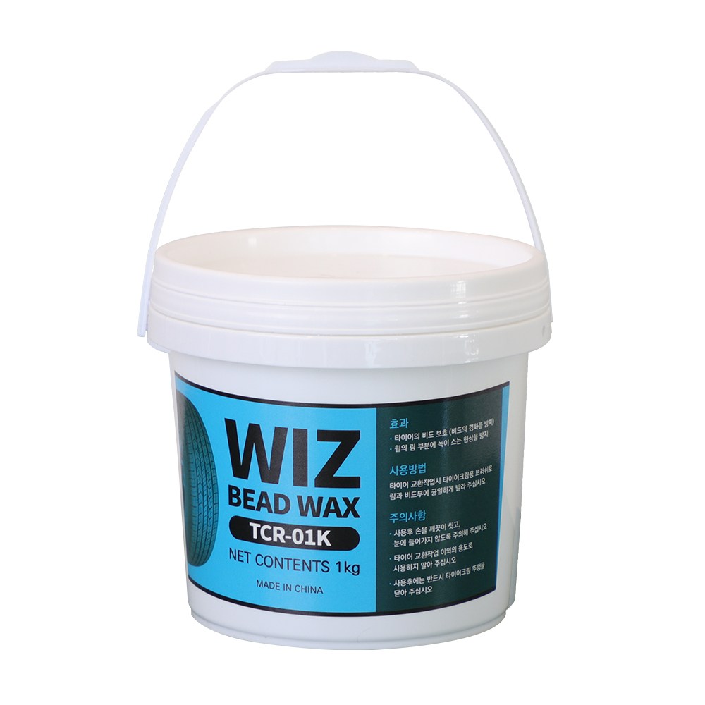 위즈 TCR-01K 타이어 비드 왁스 1kg 타이어 교환용 크림, 화이트, 1개, 현재가 4,500원