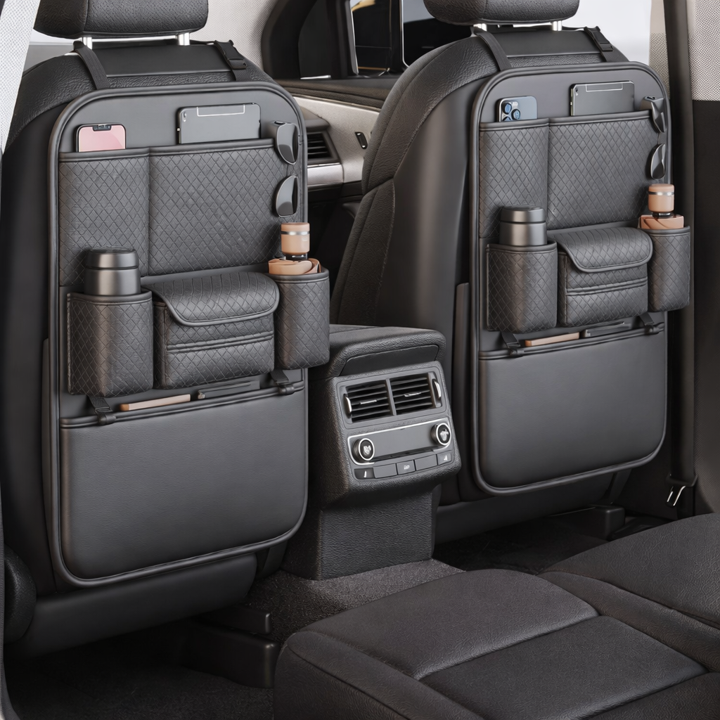 GAPINO 자동차 시트 수납포켓 뒷좌석수납 고급 가죽 다용도 36,000원