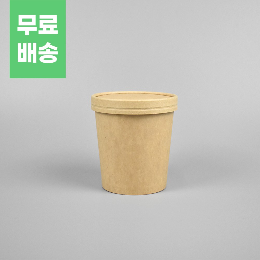 펄프 다용도 원형 16oz 컵 500개 세트 168,210원