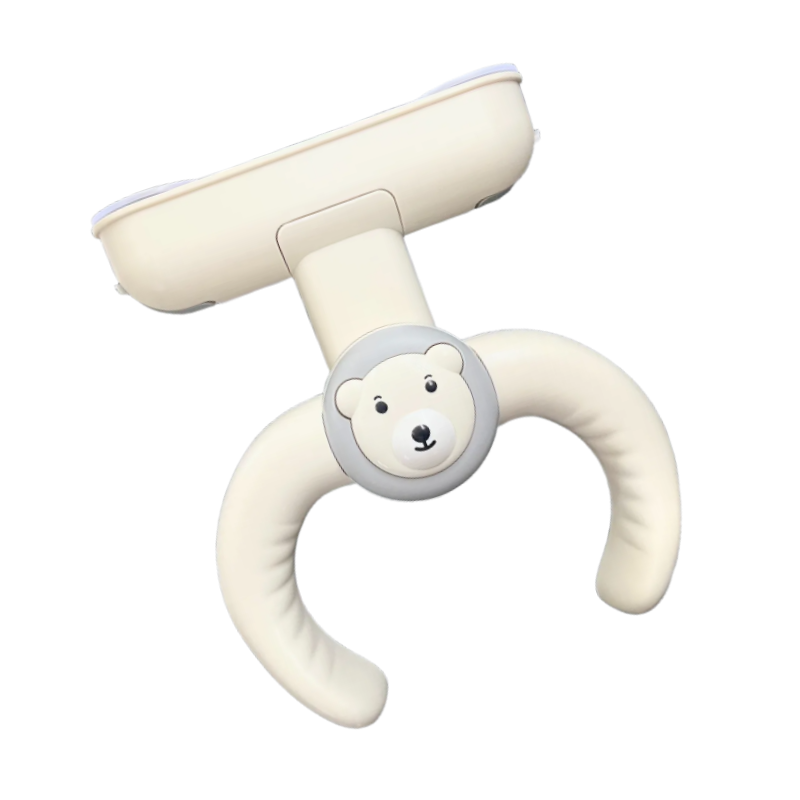 베테랑대디 KC인증 붙이는 샤워 목욕 핸들 아기비데 휴대용 목욕의자, 마카롱블루, 1개 61,900원