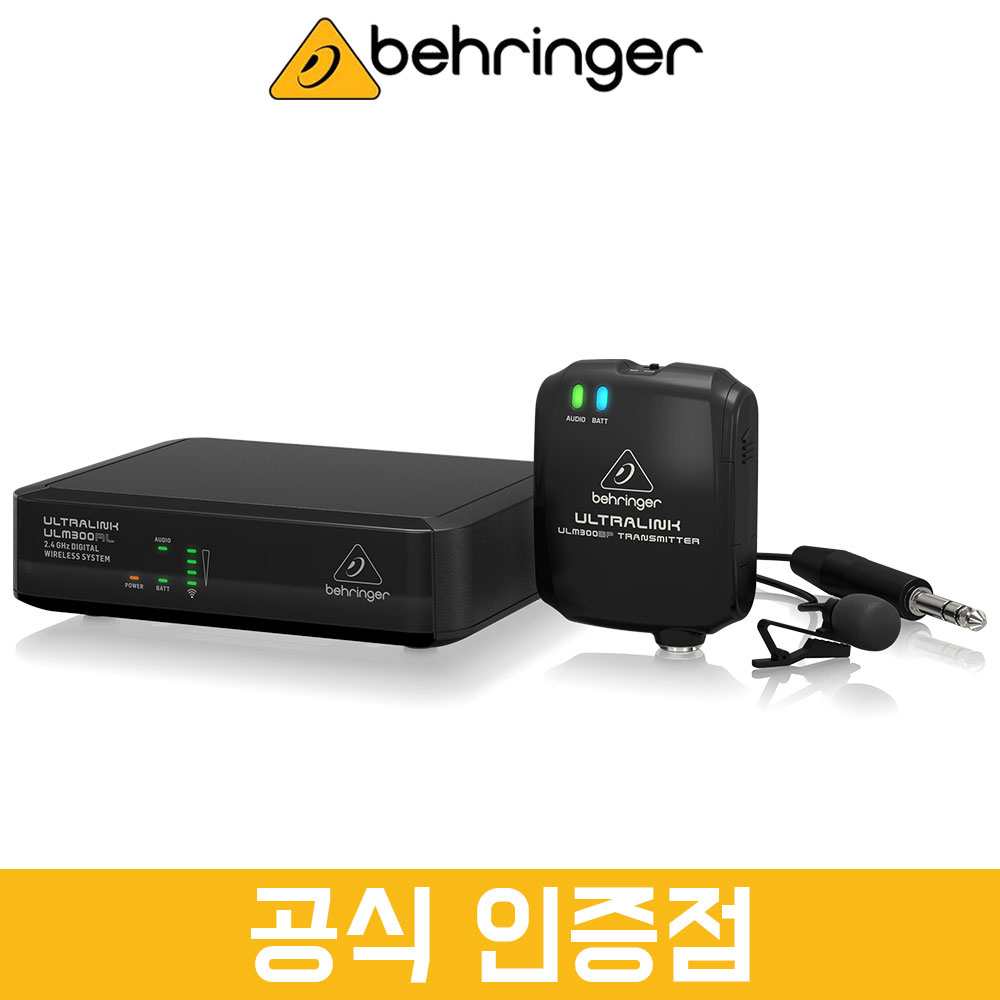 [공식인증점] 베링거 ULM300LAV 무선마이크 벨트팩 핀 마이크 206,000원