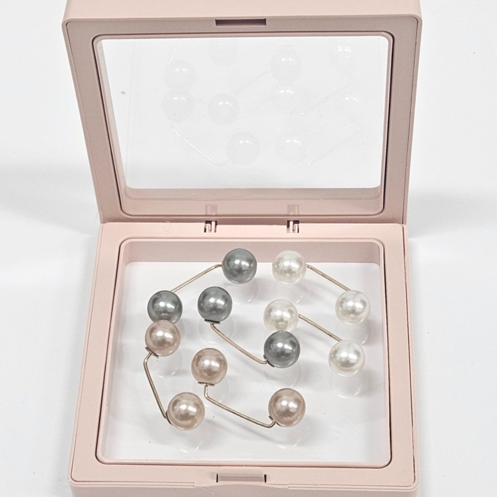 테일스타 미니 진주 옷핀 수선핀 브로치 허리둘레 조절핀 고정핀 6p 6,100원