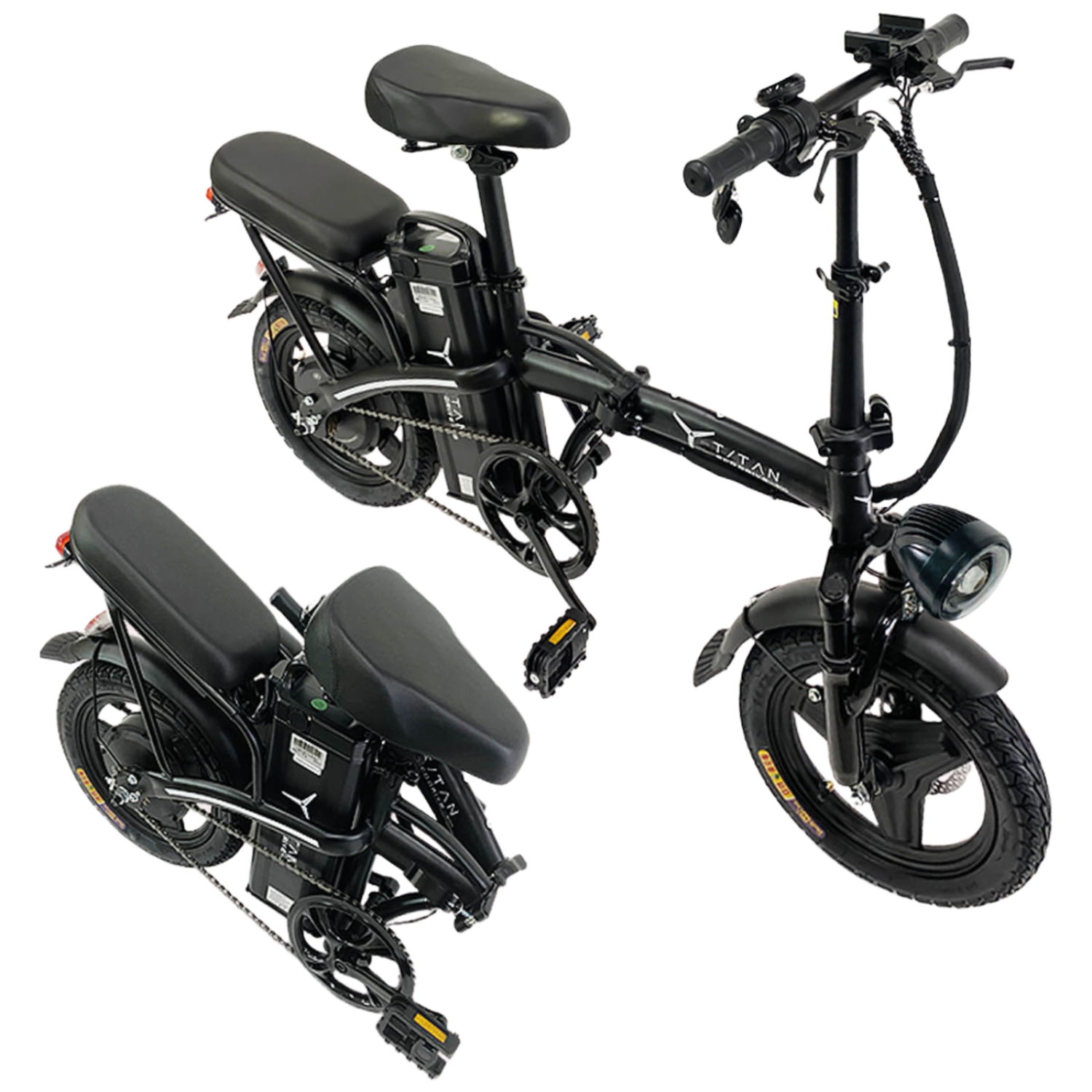 에코드라이브 타이탄300 전기자전거 48V 350w 21A 분리형배터리 미니바이크, 단일색상 699,000원