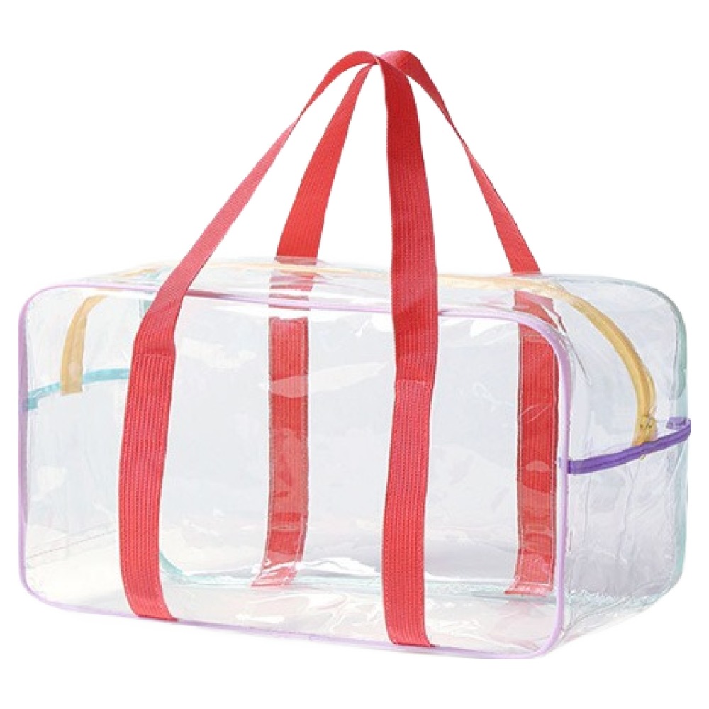 블럭마트 캔디컬러 투명 방수 목욕가방 5,800원