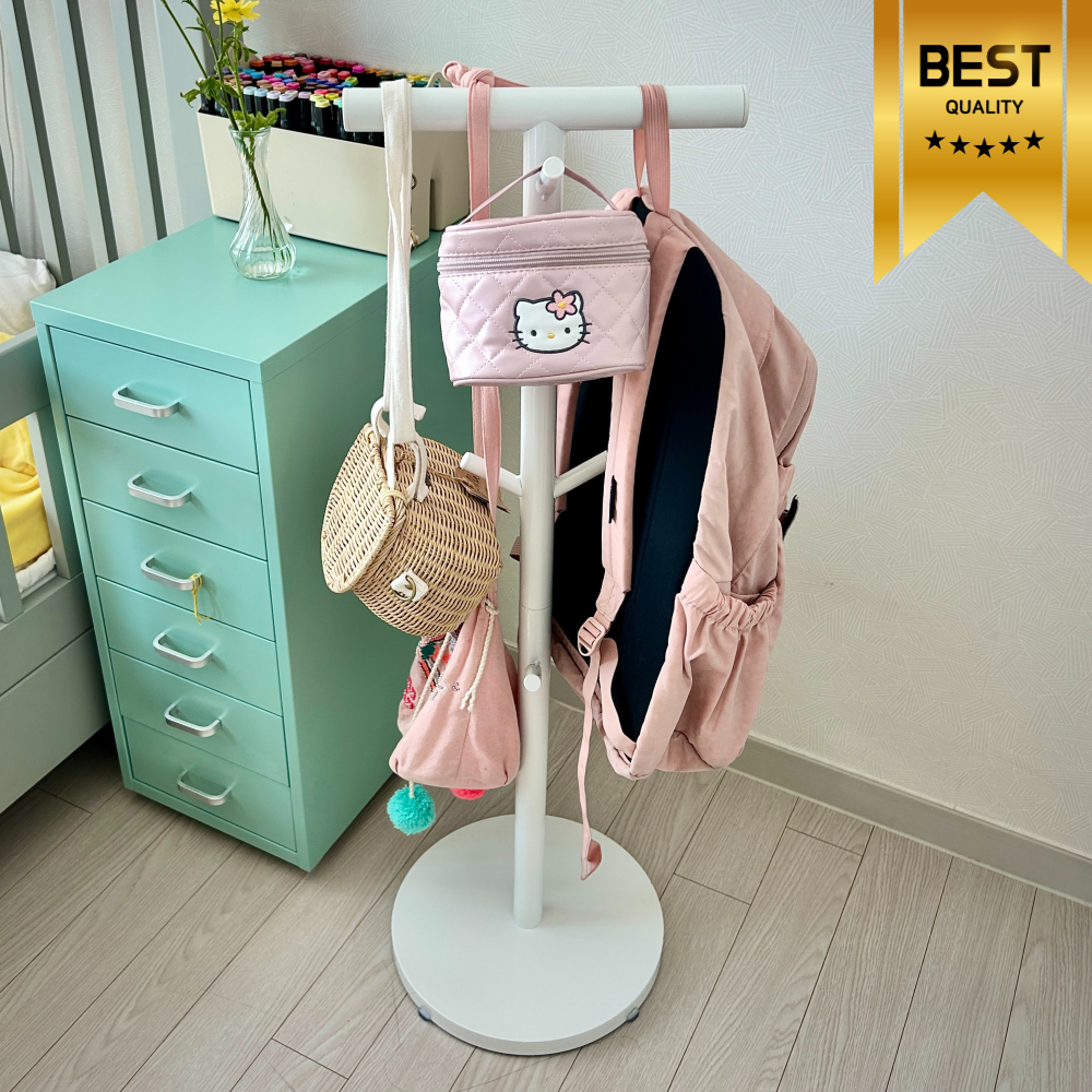 핀앤솔 가방걸이 모자 옷걸이 책가방걸이 다용도 스탠드 행거 33,400원