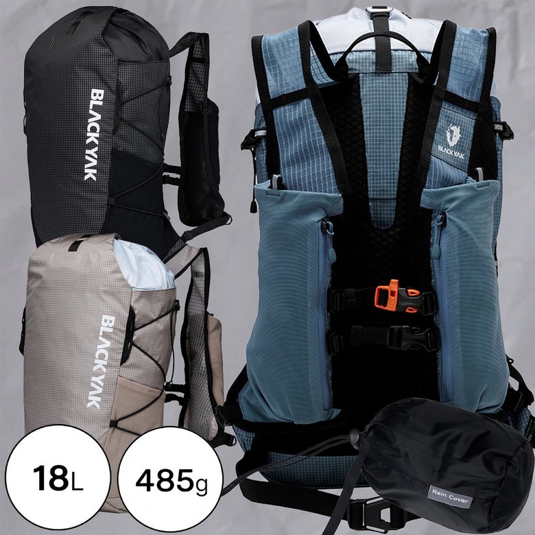 [백화점매장 정품] 블랙야크 백팩 26년신상 남성/여성 공용 트레킹/등산 경량가방 18리터 소형배낭 베스트팩18C 2BYKSXV901 등산 데일리 172,100원