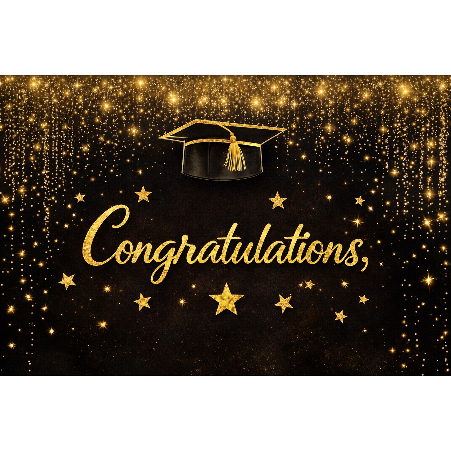 2026 졸업 현수막, 입체스타일 졸업배경 , 대형 졸업현수막, 무료문구 무료디자인 가능, 빠른 배송, 골드블랙 55,000원