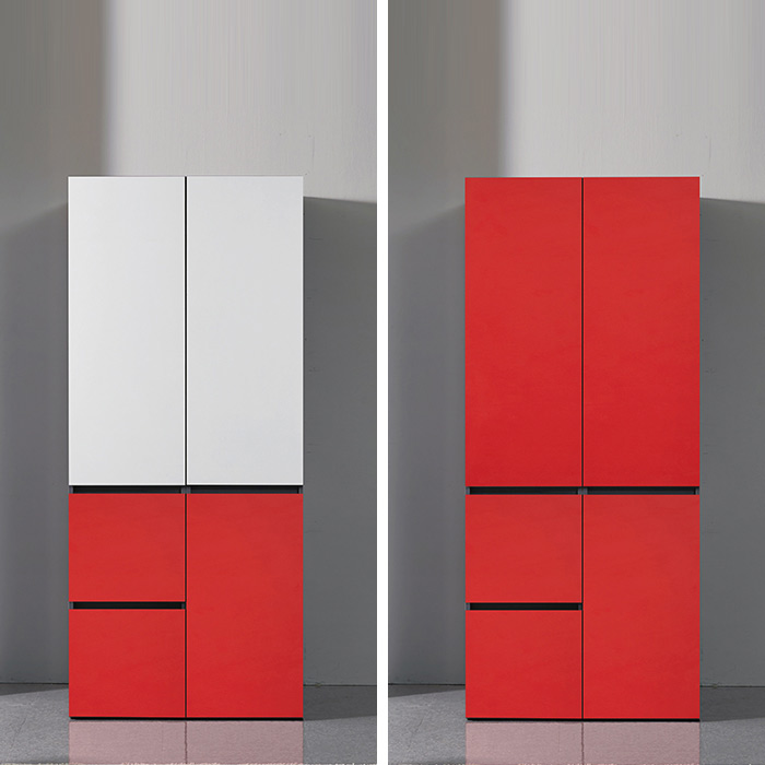 퍼스웰 속깊은광폭 컬러모듈 주방수납장세트.수납서랍형(HA_046) 251,000원