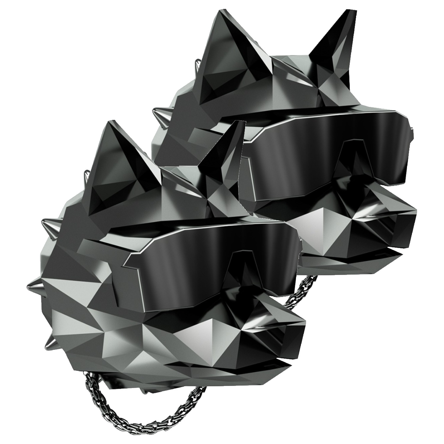 쓰리나인 힙한늑대 불독 프리미엄 차량용 방향제 크롬블랙, 2개, 블랙체리 54,900원