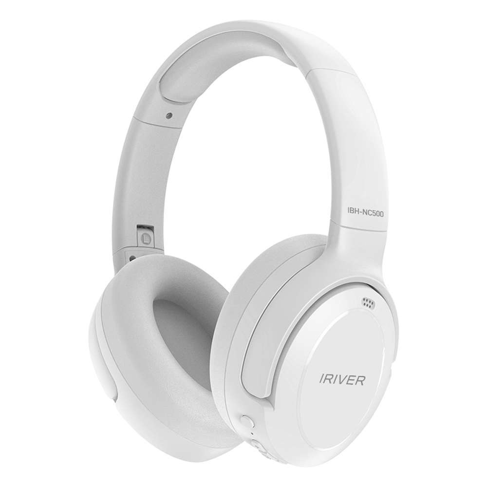 아이리버 노이즈 캔슬링 무선 헤드셋, 화이트, IBH-NC500 35,900원