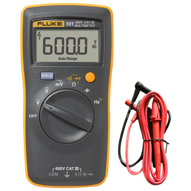 FLUKE 포켓 디지털 미터 FLUKE-101 AAA건전지 추가 증정, 1개, 현재가 55,000원