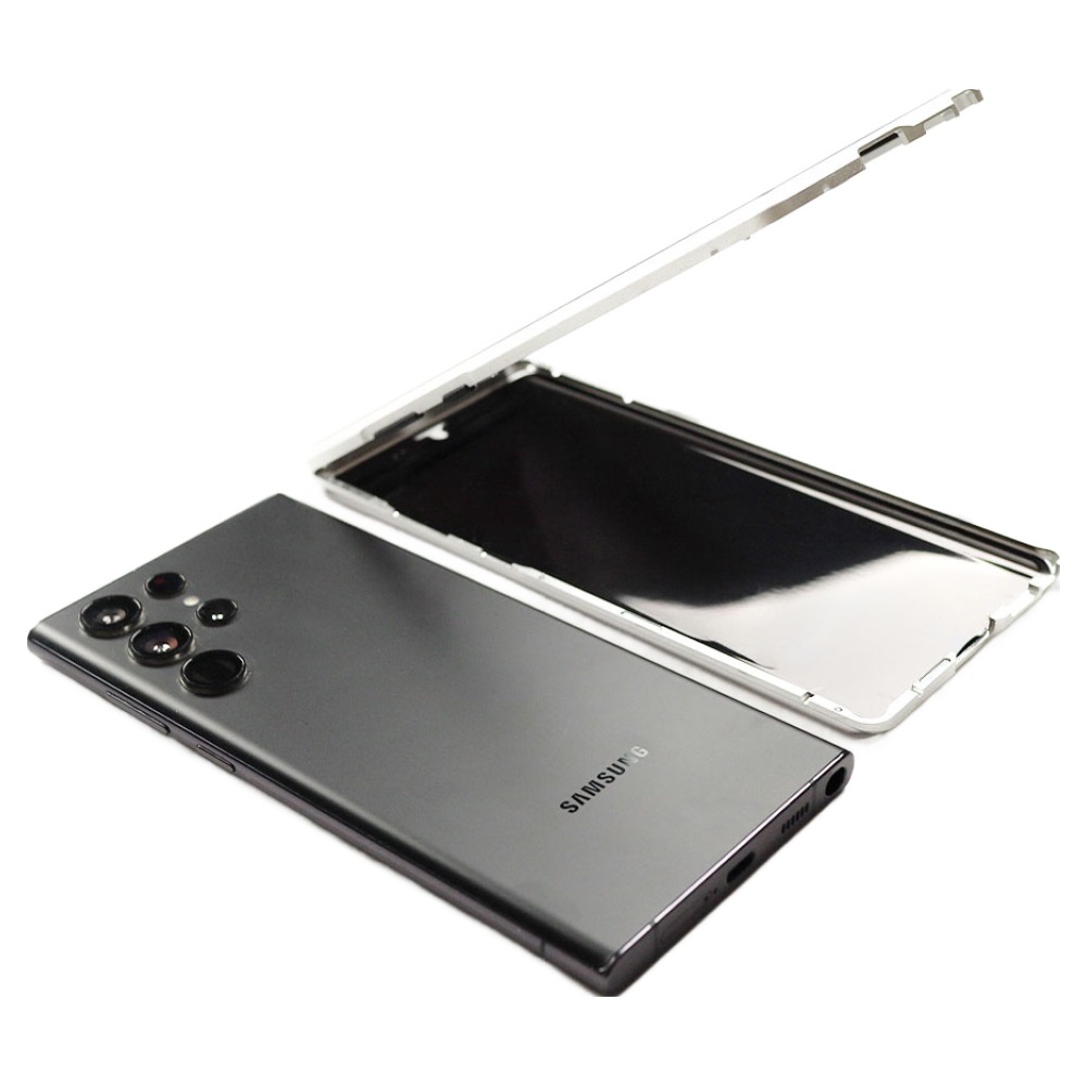 하푼 갤럭시 S24 울트라 사생활보호 마그네틱 풀커버 강화유리 케이스 30,900원