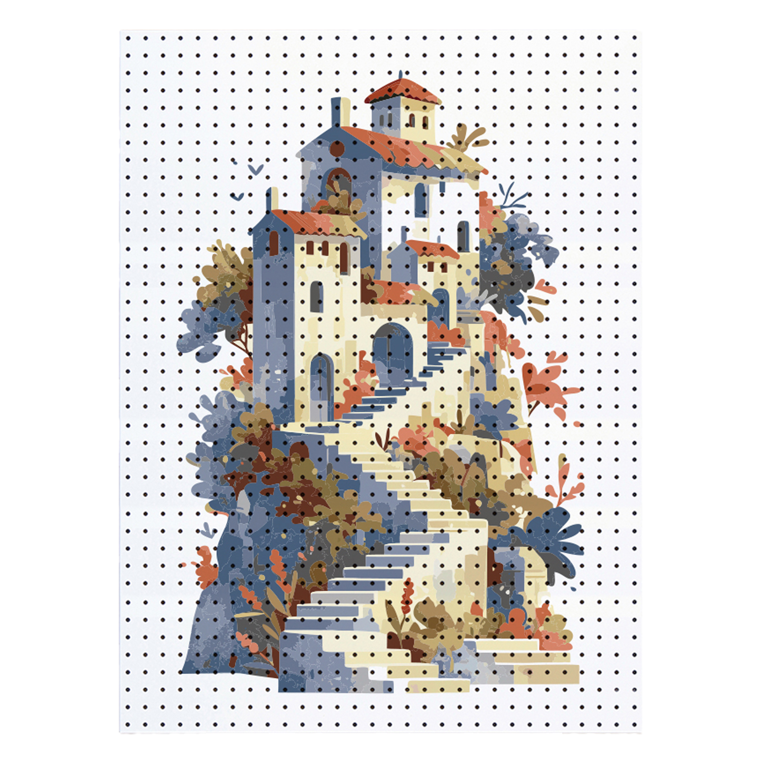 타공판닷컴 햇살이 머무는 곳 UV 프린팅 타공판 800 x 1500 mm, 혼합색상, 1개 116,710원