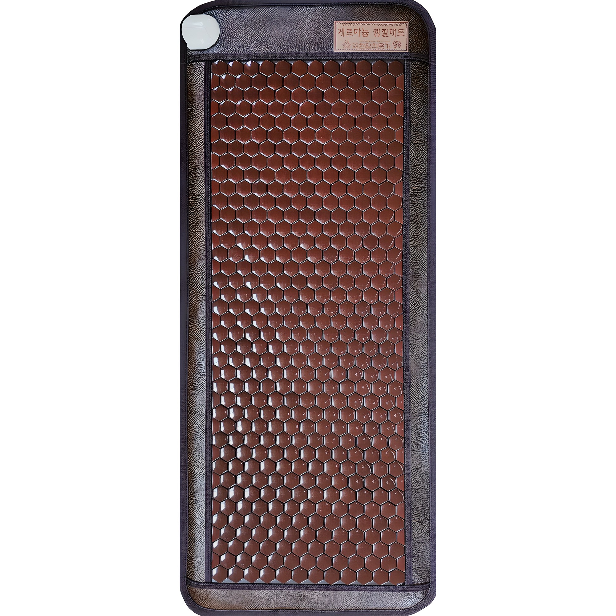 한일의료기 게르마늄 매트 찜질기 온열 돌침대 방석 세라믹 전기 장판 브라운 50x120cm 369,000원