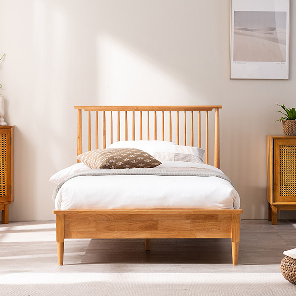 [삼익가구] 위럭스 슈퍼싱글/퀸 원목침대(7존 독립 매트리스) 319,000원