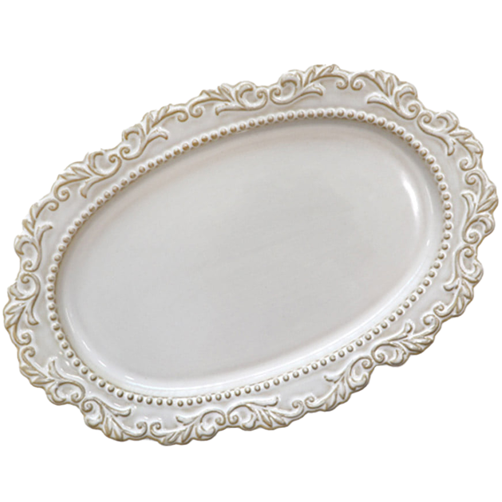 엔틱바로크 타원 플레이트, 혼합색상, 1개 18,450원