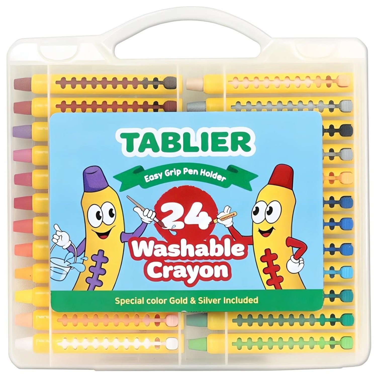 따블리에 워셔블 크레용 유아 크레파스 손에묻지않는크레용 10,850원