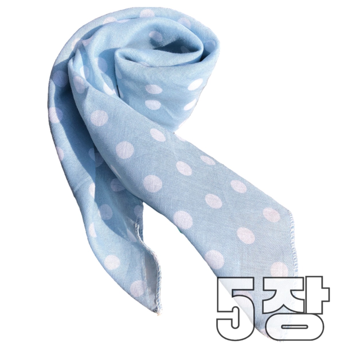 온리 국산 아사면 땡땡이 무늬 단체 면 손수건 도트 쁘띠 손수건스카프 여자 헤어밴드 19,500원