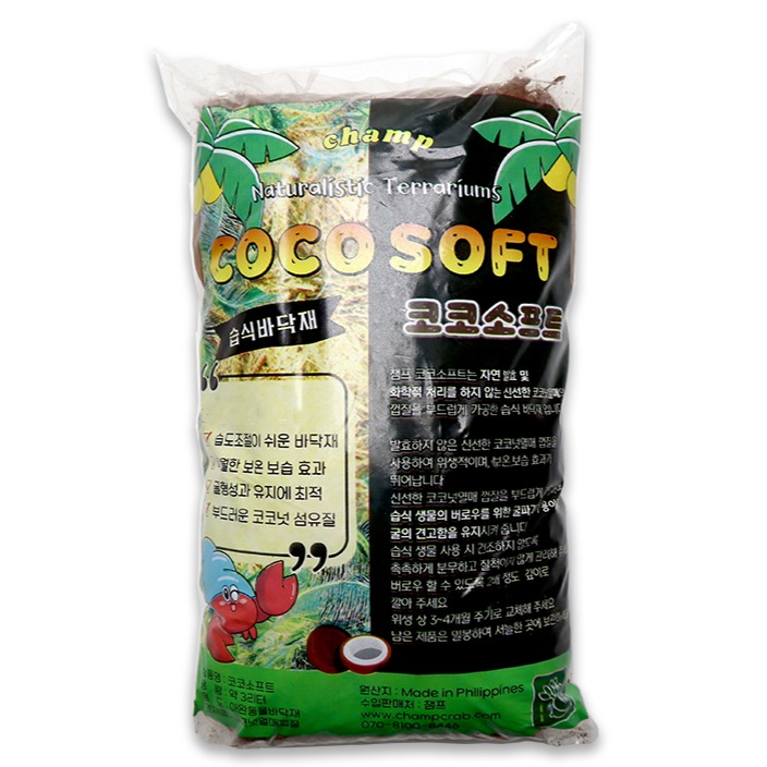 챔프크랩 코코소프트 맆 소라게 크랩 전용 바닥재 5,900원